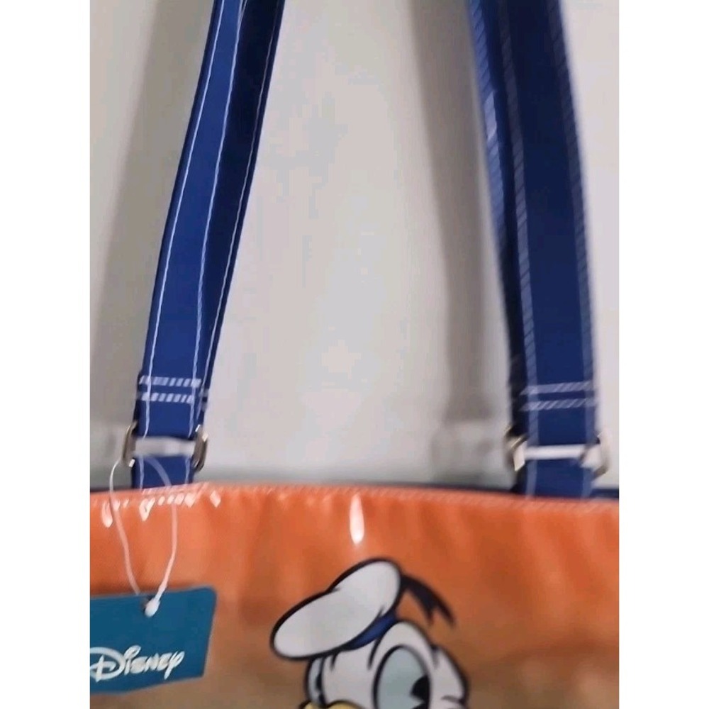 Disney Parks Donald Duck Canvas Tote Bag Purse 12x11x4 NWT'S - Picture 5 of 11